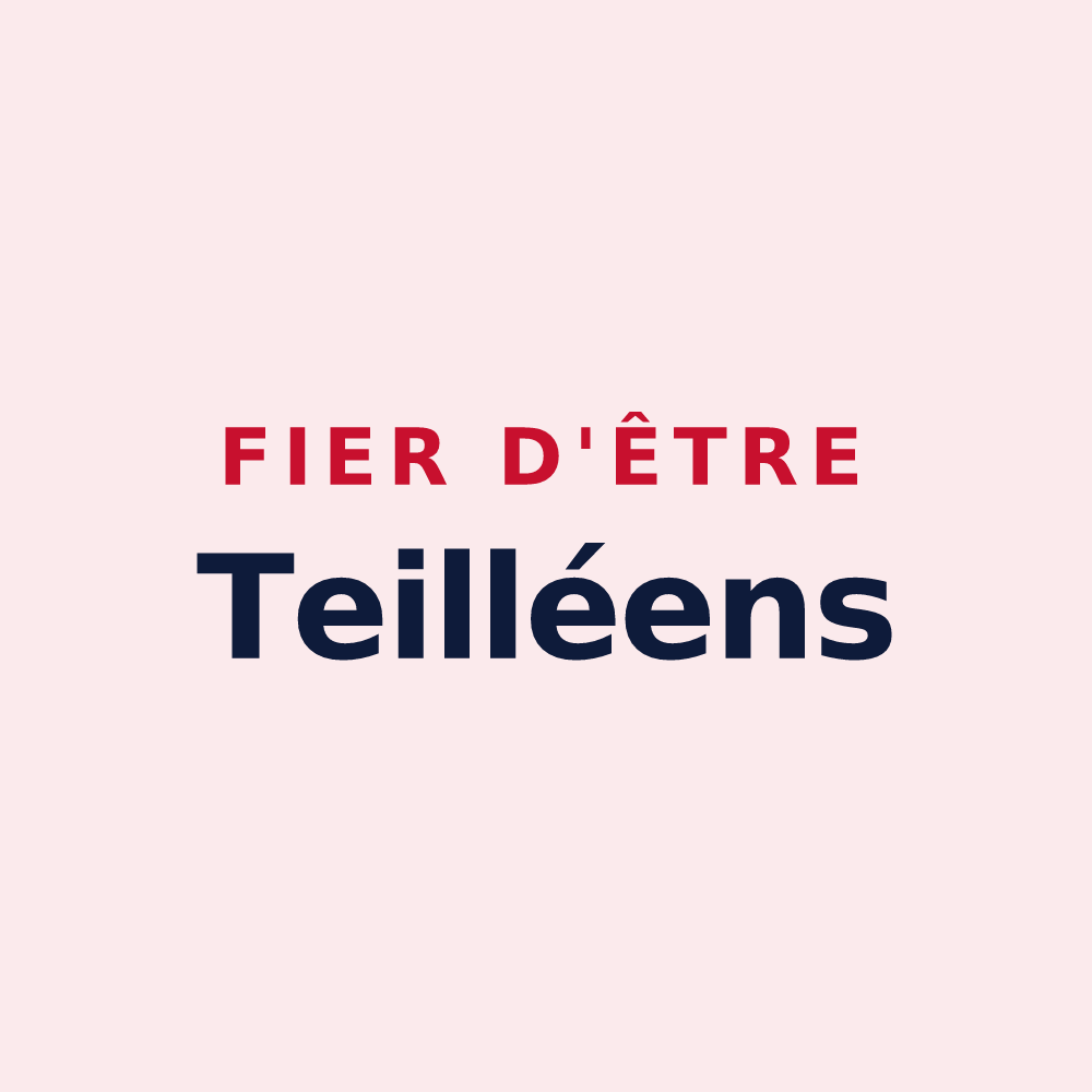 Magnet « Fier d'être Teilléens » — design pour Teillé