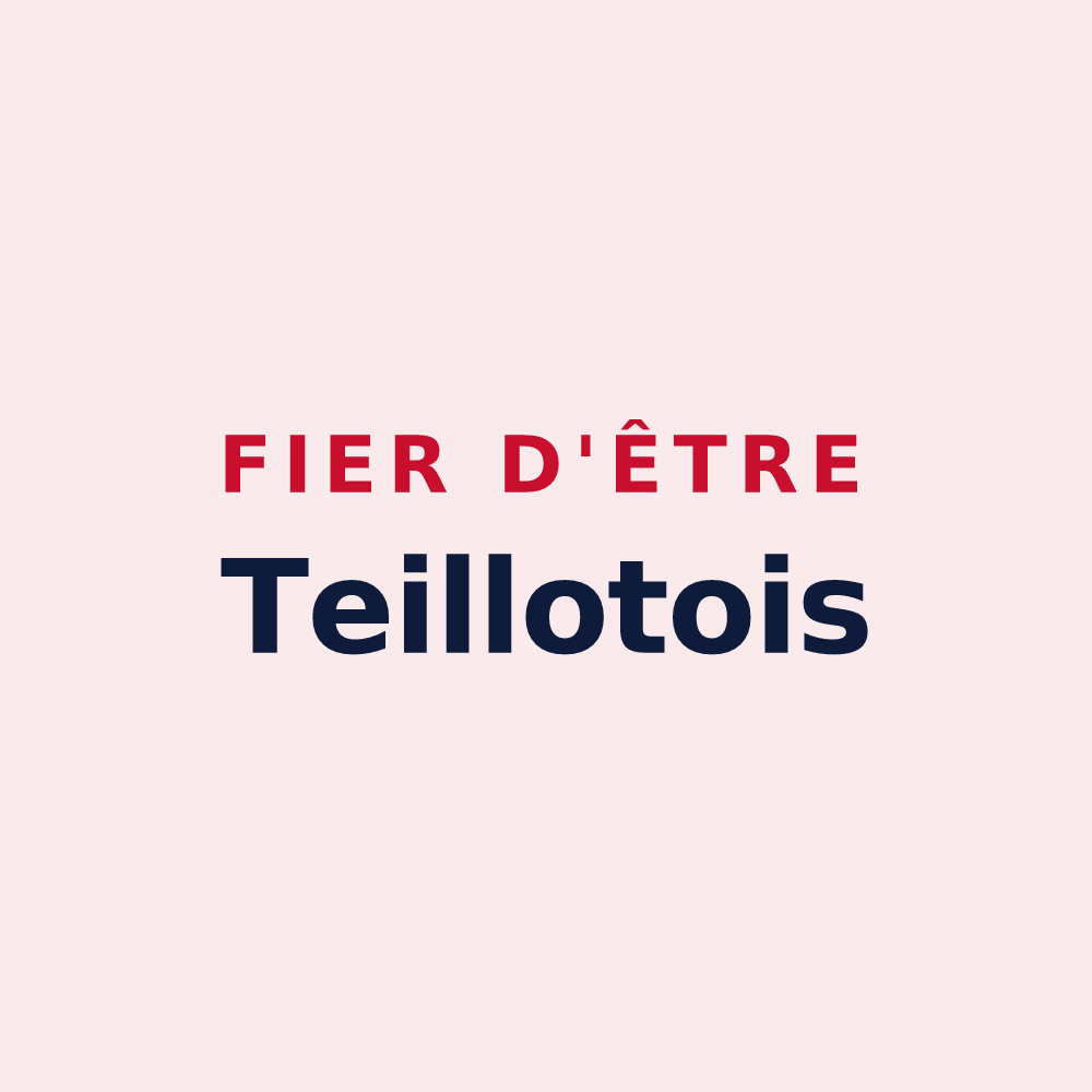 Magnet « Fier d'être Teillotois » — design pour Teillots