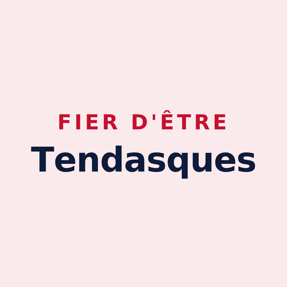 Magnet « Fier d'être Tendasques » — design pour Tende