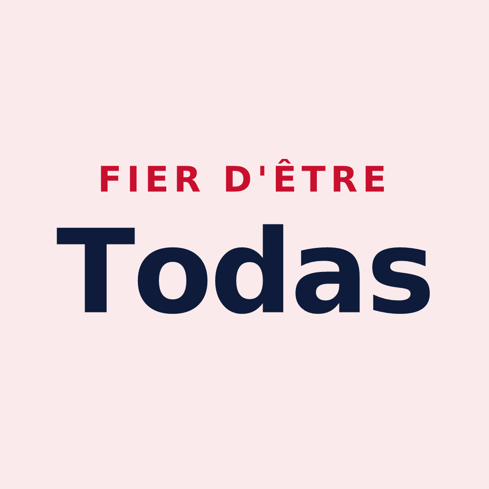 Magnet « Fier d'être Todas » — design pour Tendon