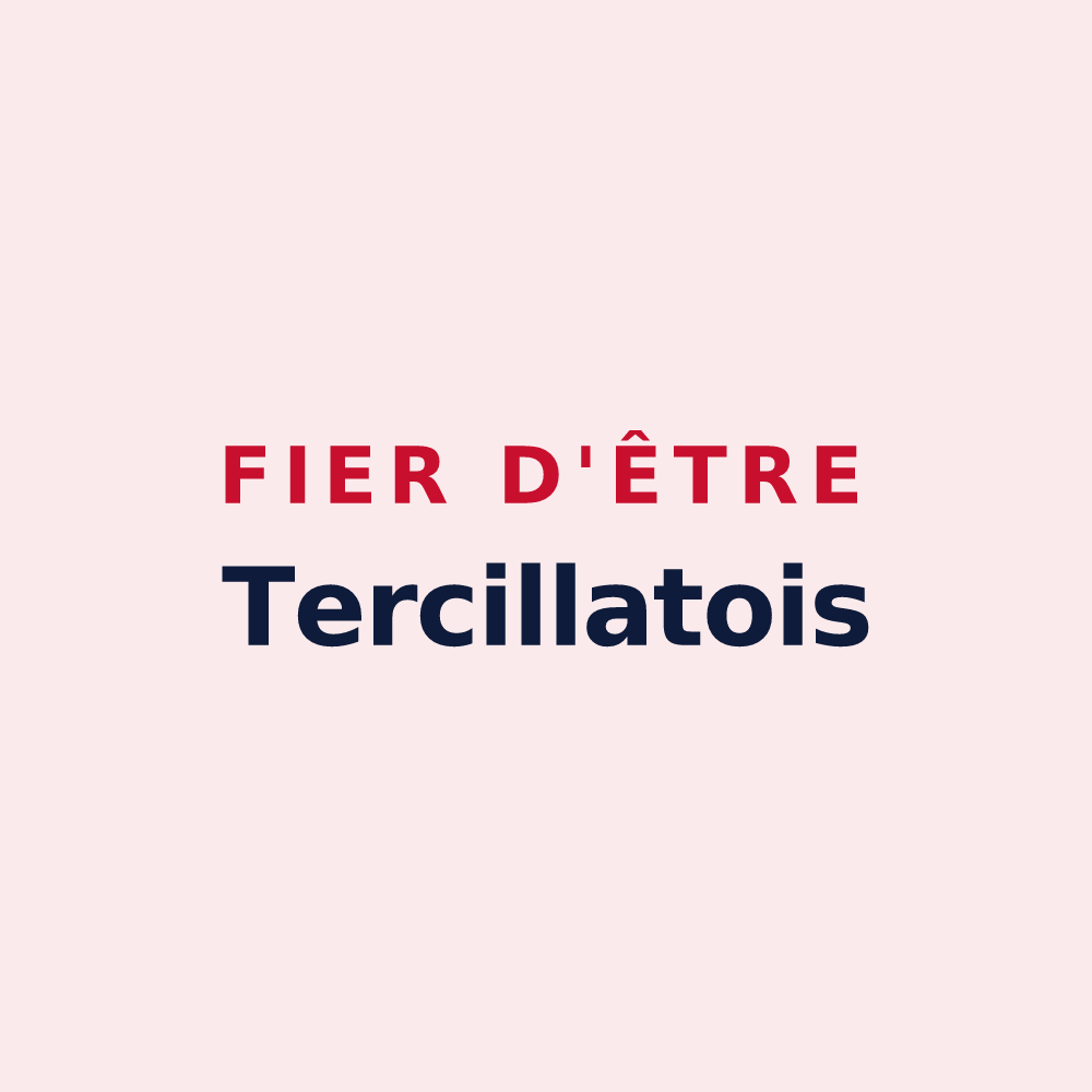 Magnet « Fier d'être Tercillatois » — design pour Tercillat
