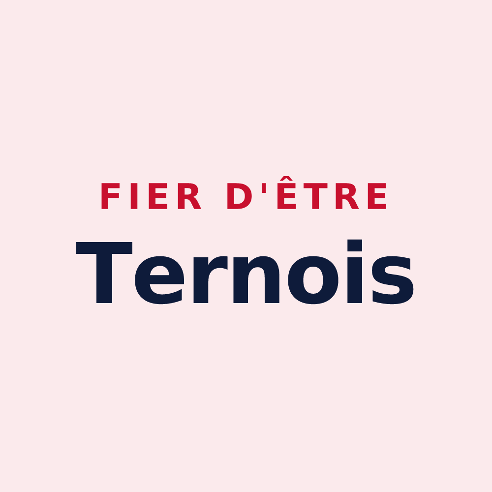 Magnet « Fier d'être Ternois » — design pour Tergnier