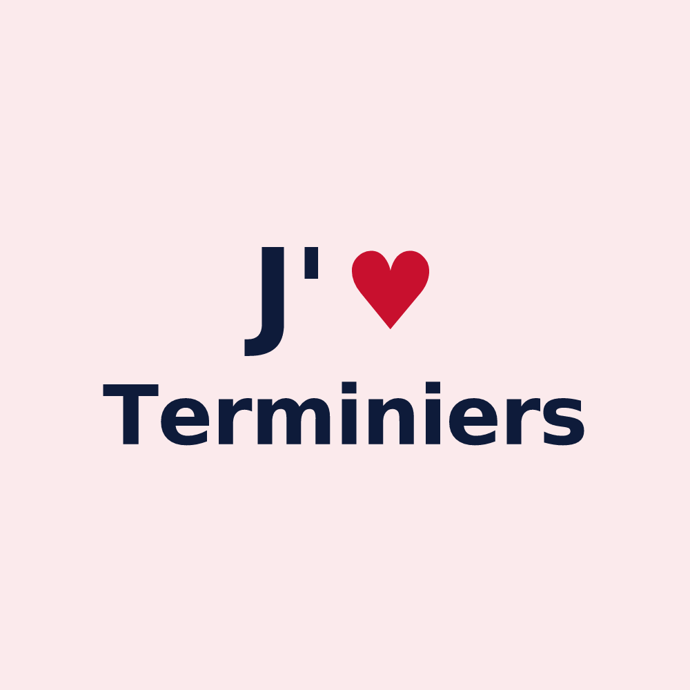 Magnet personnalisé Terminiers — design J'aime Terminiers