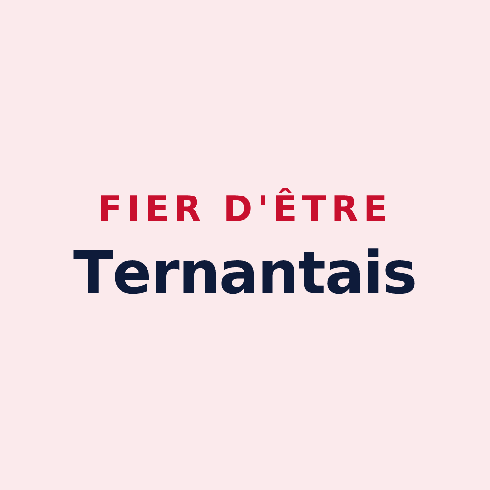 Magnet « Fier d'être Ternantais » — design pour Ternant