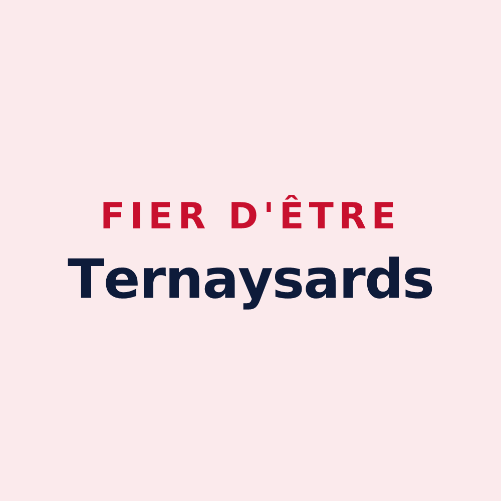 Magnet « Fier d'être Ternaysards » — design pour Ternay
