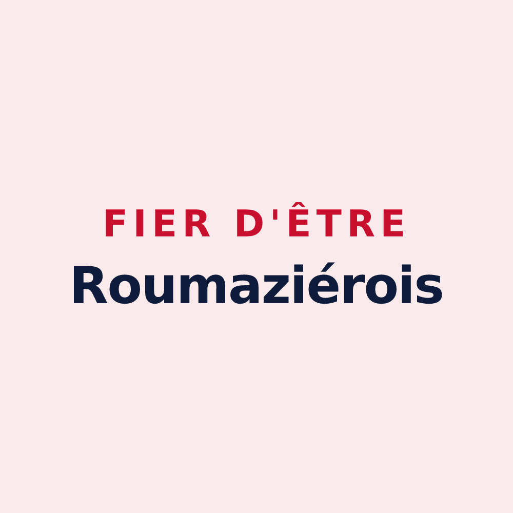 Magnet « Fier d'être Roumaziérois » — design pour Terres-de-Haute-Charente