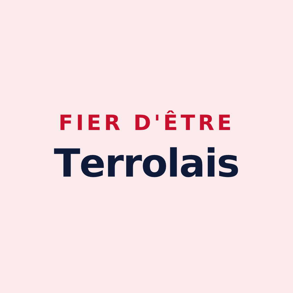 Magnet « Fier d'être Terrolais » — design pour Terroles