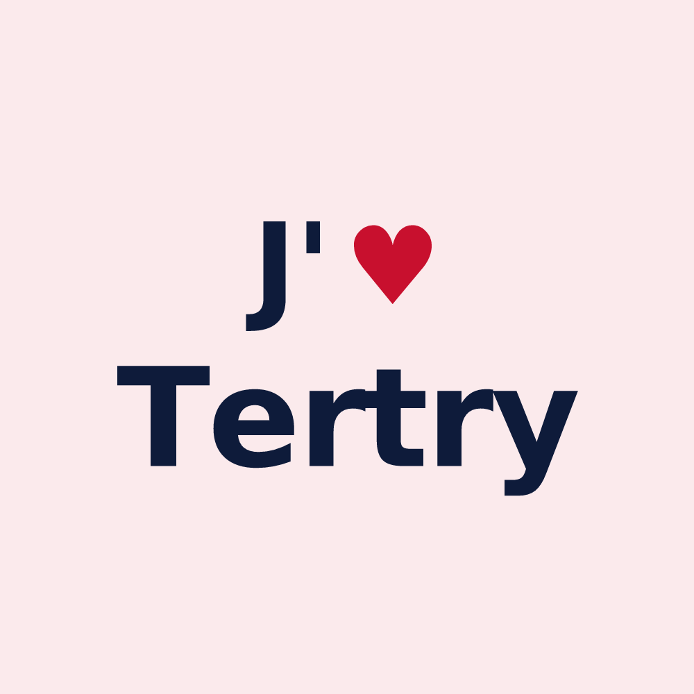 Magnet personnalisé Tertry — design J'aime Tertry