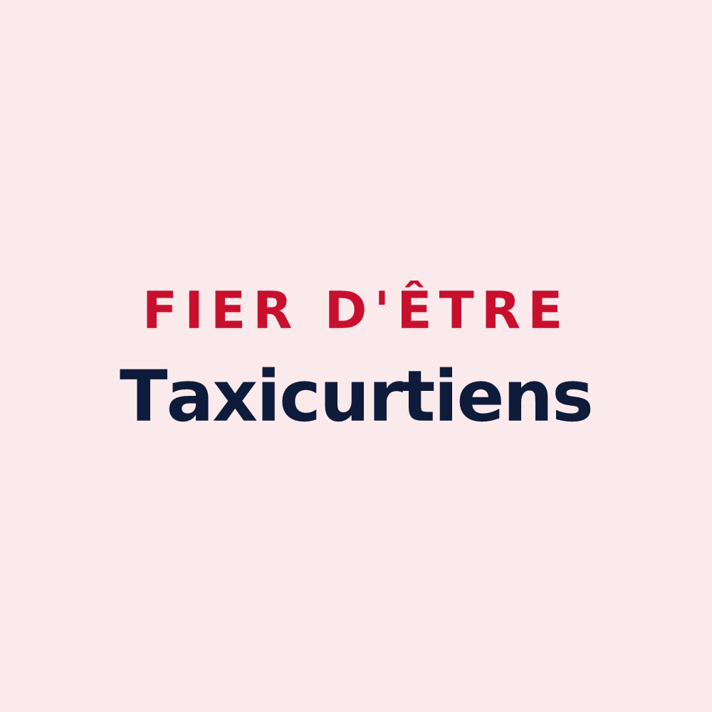 Magnet « Fier d'être Taxicurtiens » — design pour Tessancourt-sur-Aubette