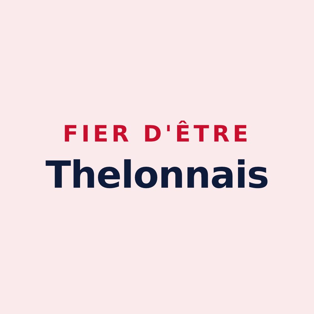 Magnet « Fier d'être Thelonnais » — design pour Thelonne