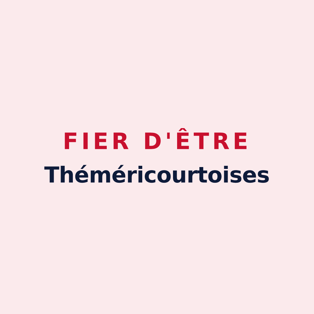 Magnet « Fier d'être Théméricourtoises » — design pour Théméricourt