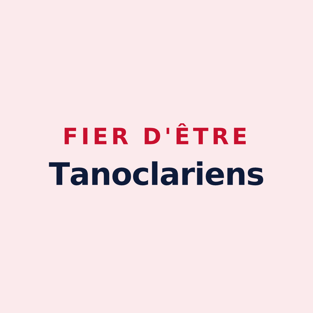 Magnet « Fier d'être Tanoclariens » — design pour Thennelières