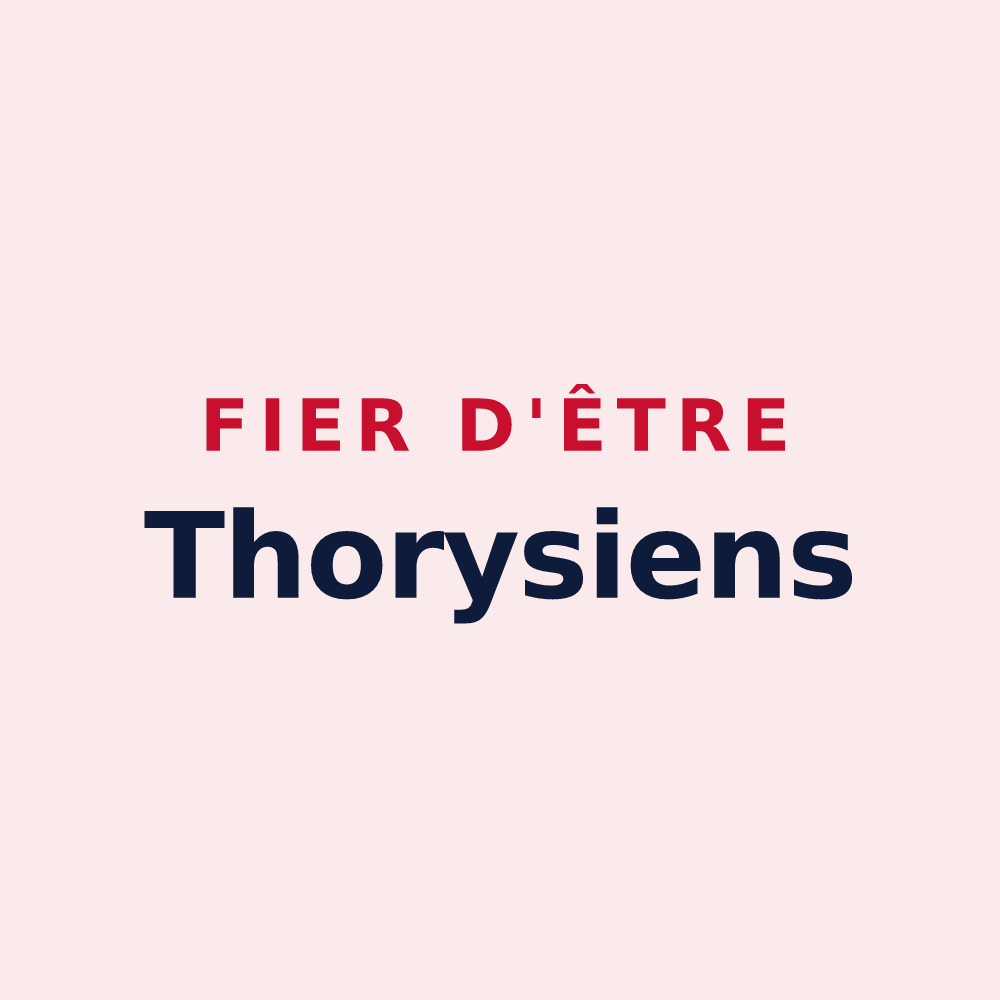 Magnet « Fier d'être Thorysiens » — design pour Thory