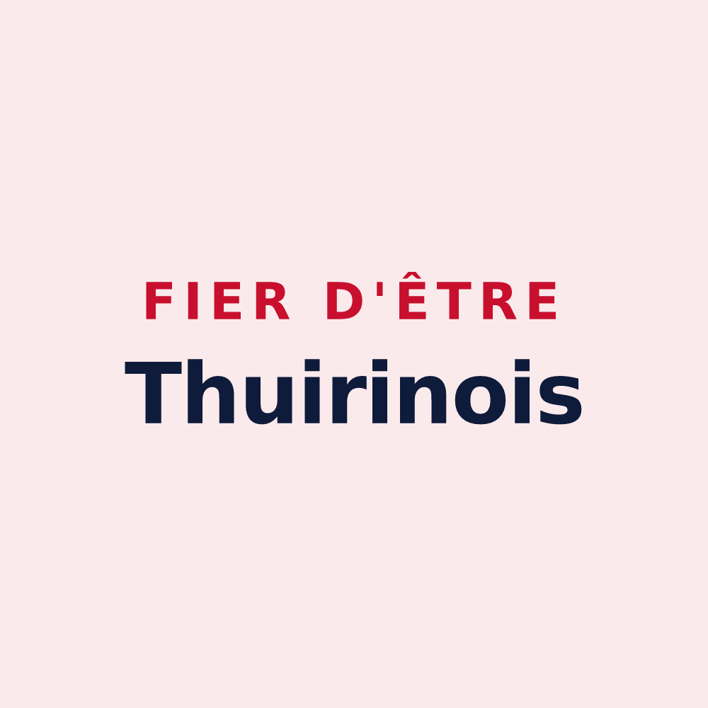Magnet « Fier d'être Thuirinois » — design pour Thuir