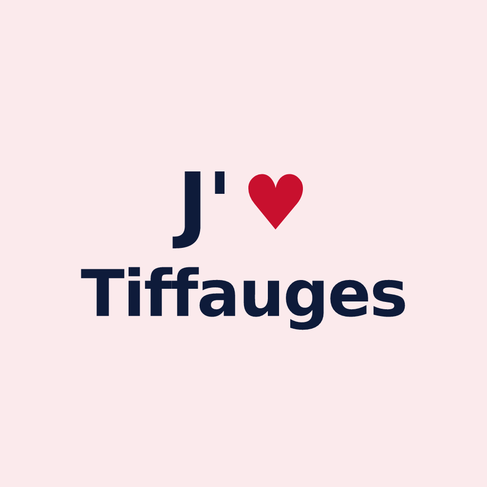 Magnet personnalisé Tiffauges — design J'aime Tiffauges