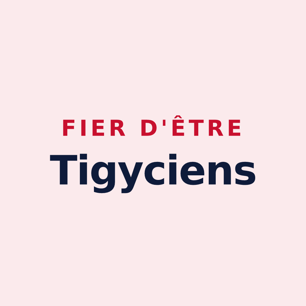 Magnet « Fier d'être Tigyciens » — design pour Tigy