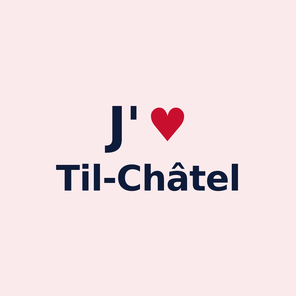 Magnet personnalisé Til-Châtel — design J'aime Til-Châtel