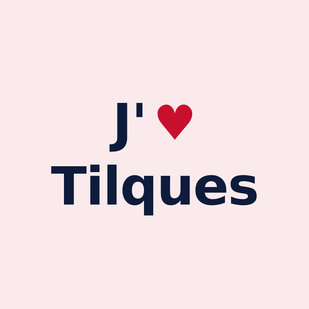 Magnet personnalisé Tilques — design J'aime Tilques