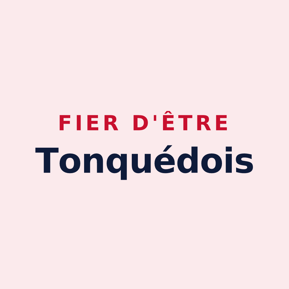 Magnet « Fier d'être Tonquédois » — design pour Tonquédec