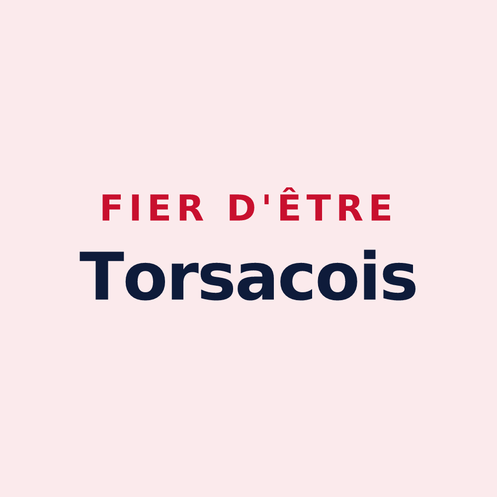 Magnet « Fier d'être Torsacois » — design pour Torsac