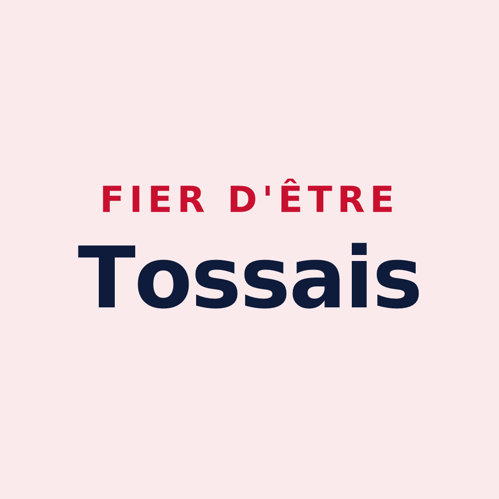 Magnet « Fier d'être Tossais » — design pour Tosse