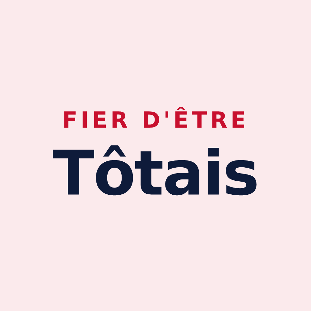 Magnet « Fier d'être Tôtais » — design pour Tôtes