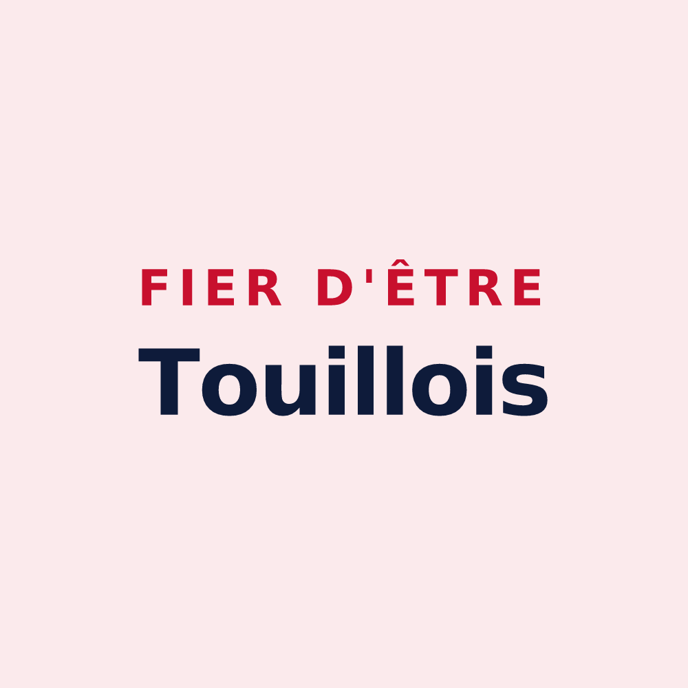 Magnet « Fier d'être Touillois » — design pour Touille