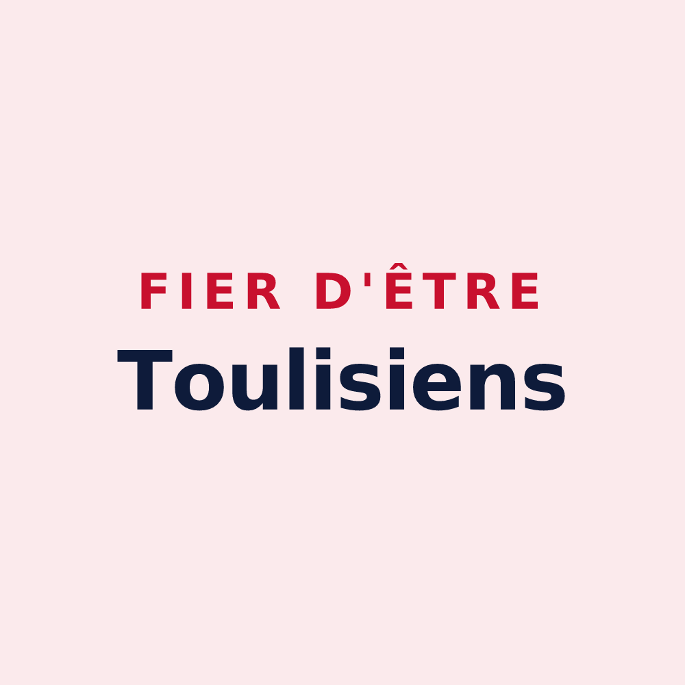 Magnet « Fier d'être Toulisiens » — design pour Toulis-et-Attencourt