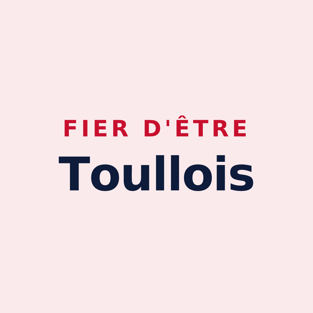 Magnet « Fier d'être Toullois » — design pour Toulx-Sainte-Croix