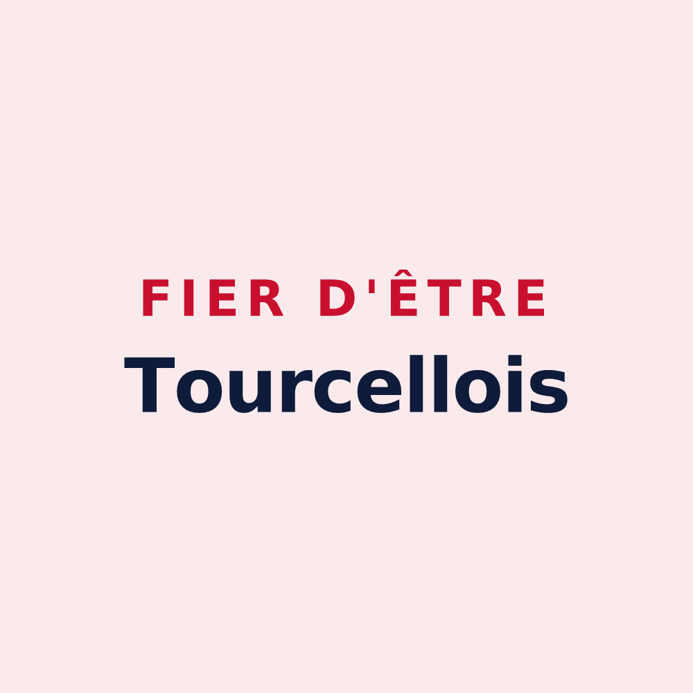 Magnet « Fier d'être Tourcellois » — design pour Tourcelles-Chaumont