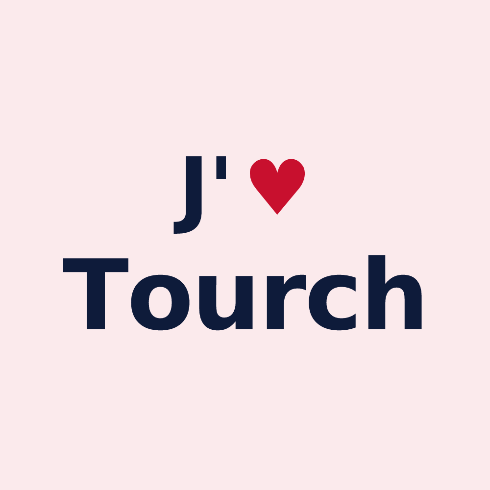 Magnet personnalisé Tourch — design J'aime Tourch