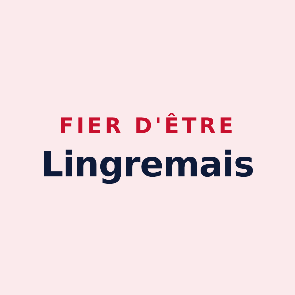 Magnet « Fier d'être Lingremais » — design pour Tourneville-sur-Mer