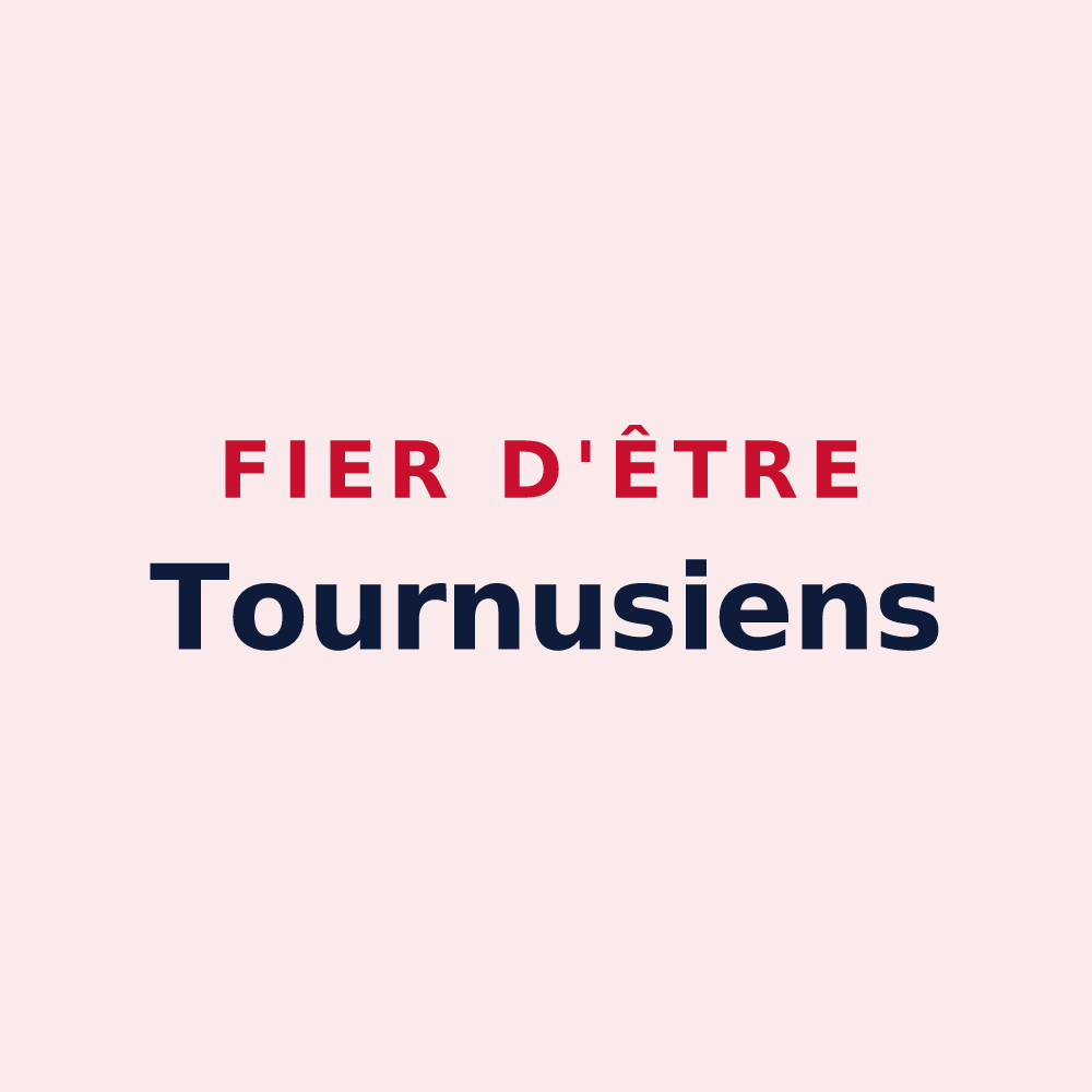 Magnet « Fier d'être Tournusiens » — design pour Tournus