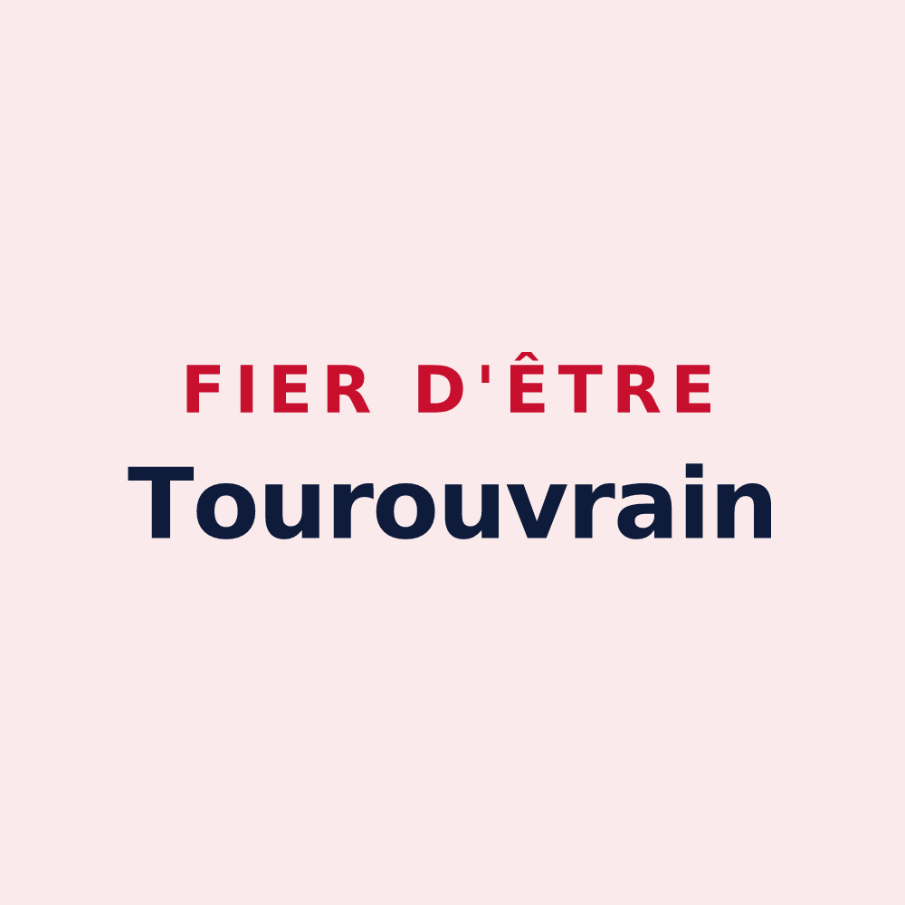Magnet « Fier d'être Tourouvrain » — design pour Tourouvre au Perche
