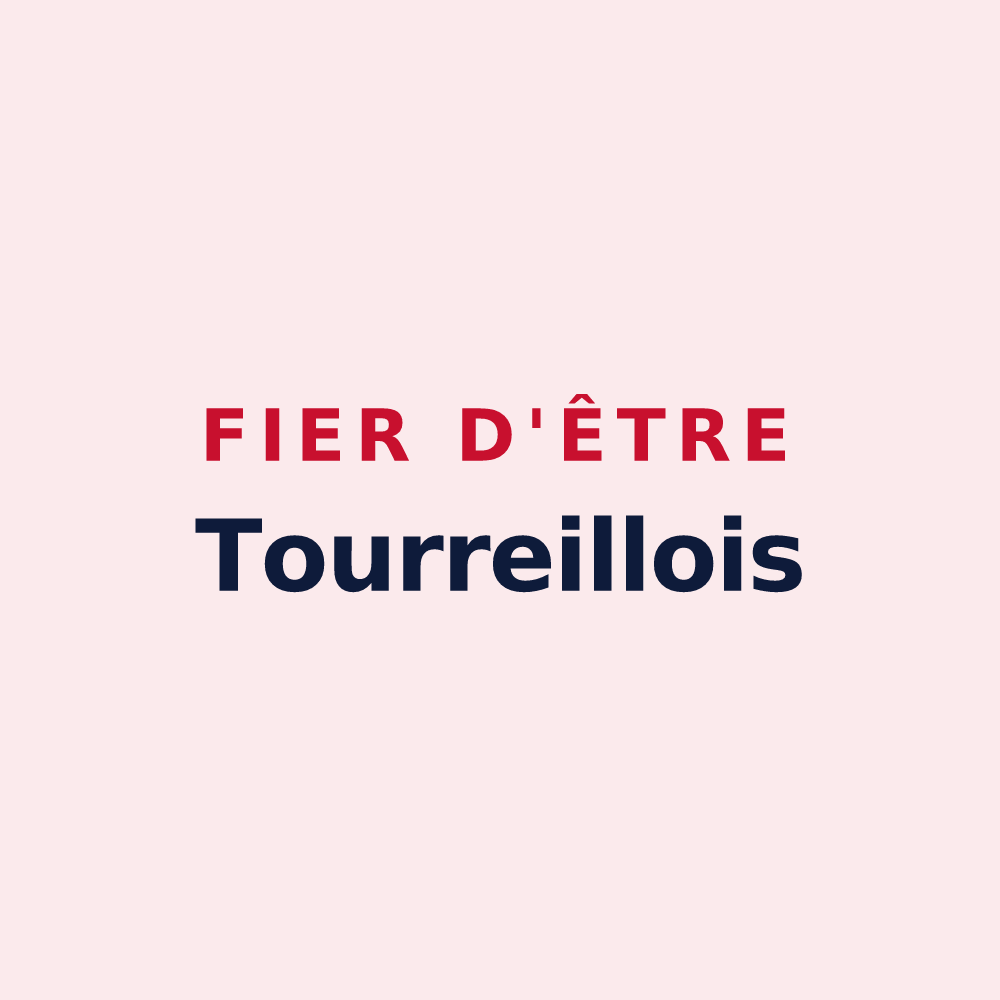 Magnet « Fier d'être Tourreillois » — design pour Tourreilles