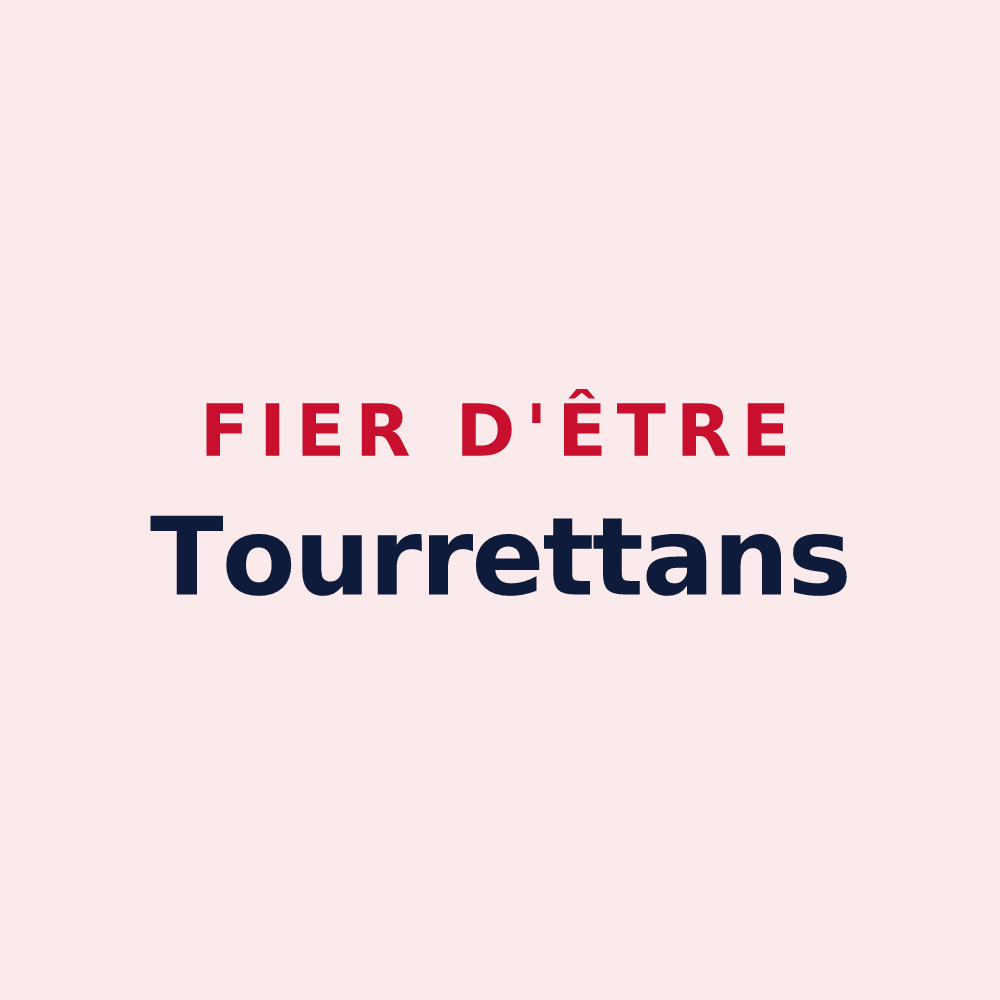 Magnet « Fier d'être Tourrettans » — design pour Tourrettes-sur-Loup