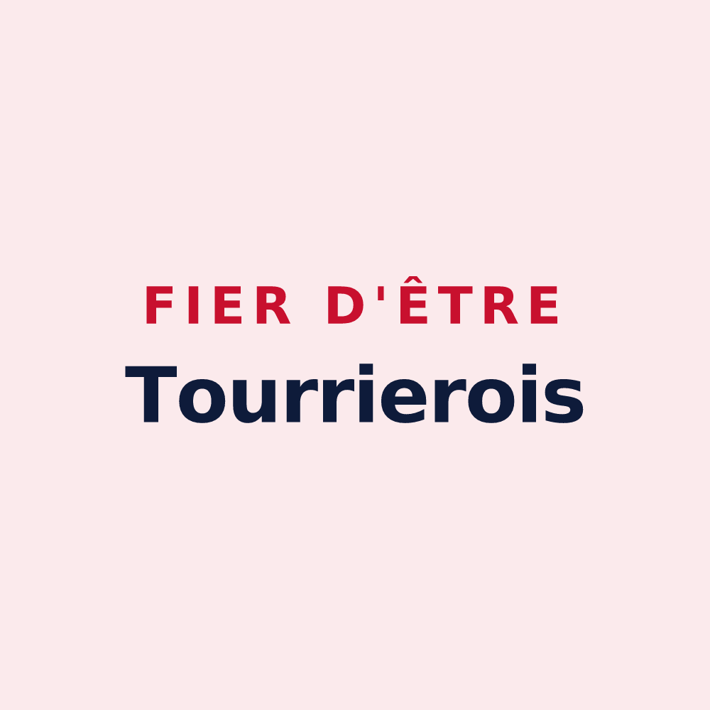 Magnet « Fier d'être Tourrierois » — design pour Tourriers