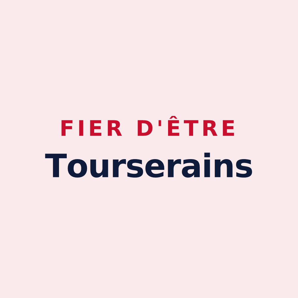 Magnet « Fier d'être Tourserains » — design pour Tours-en-Savoie