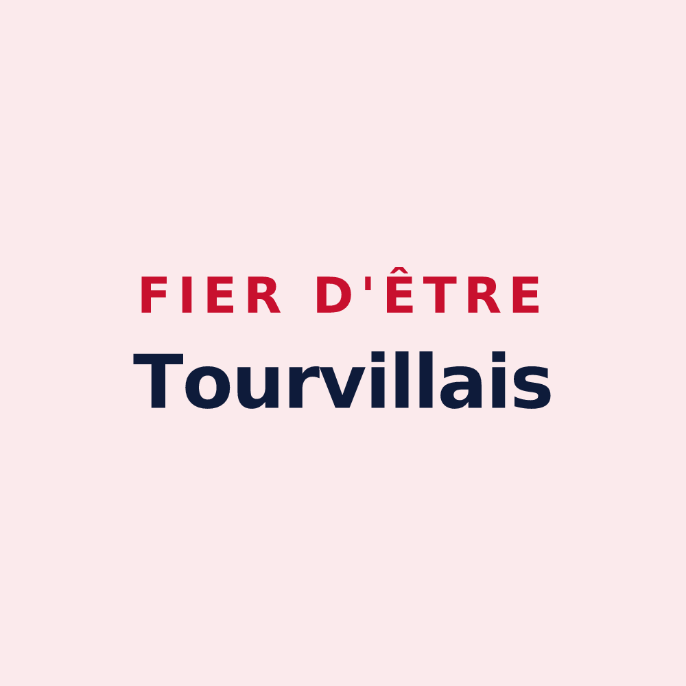 Magnet « Fier d'être Tourvillais » — design pour Tourville-sur-Odon