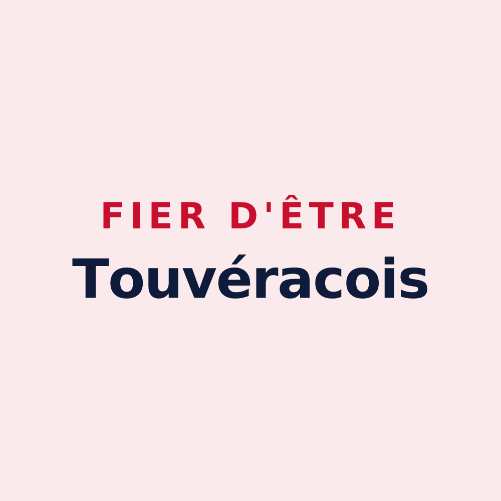 Magnet « Fier d'être Touvéracois » — design pour Touvérac