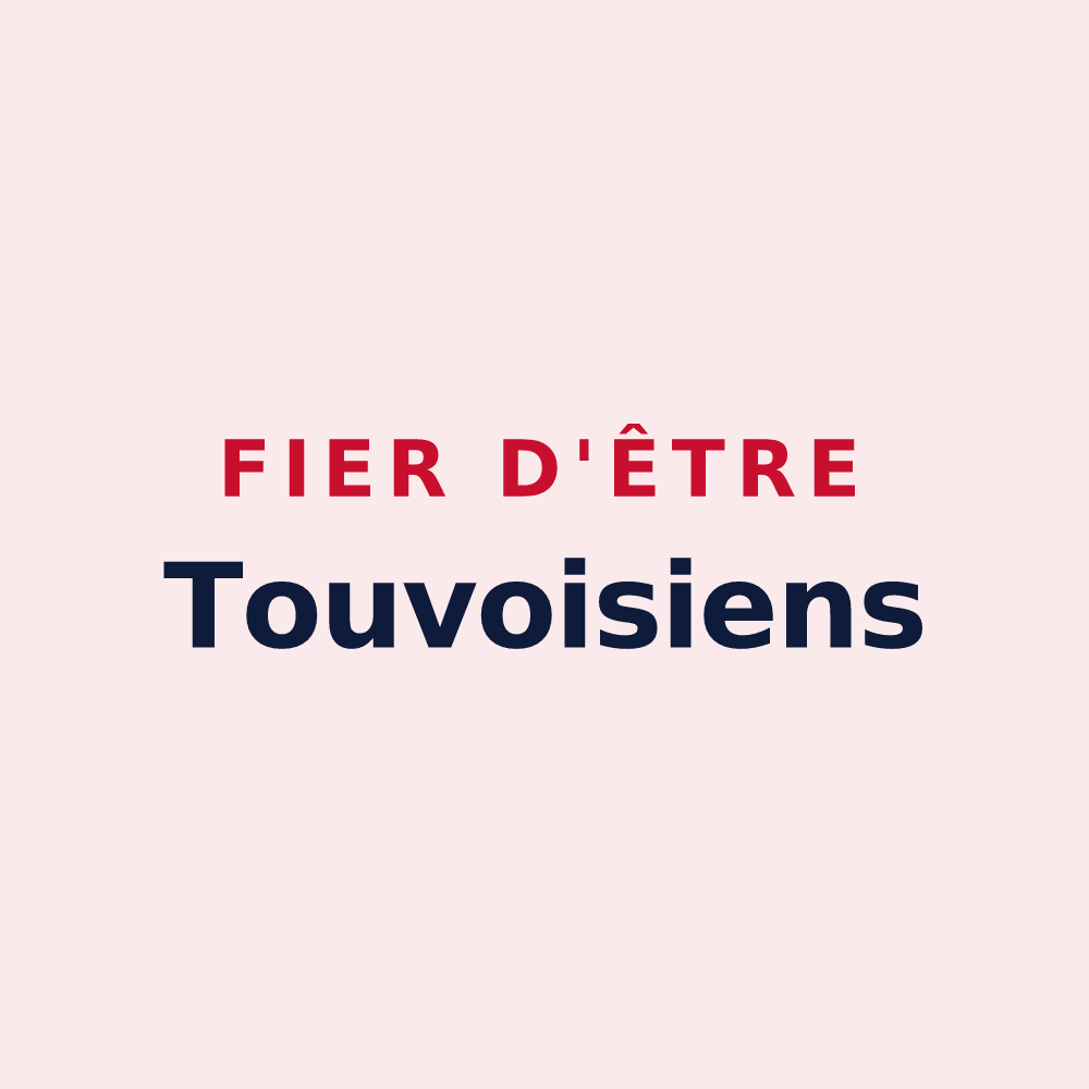 Magnet « Fier d'être Touvoisiens » — design pour Touvois