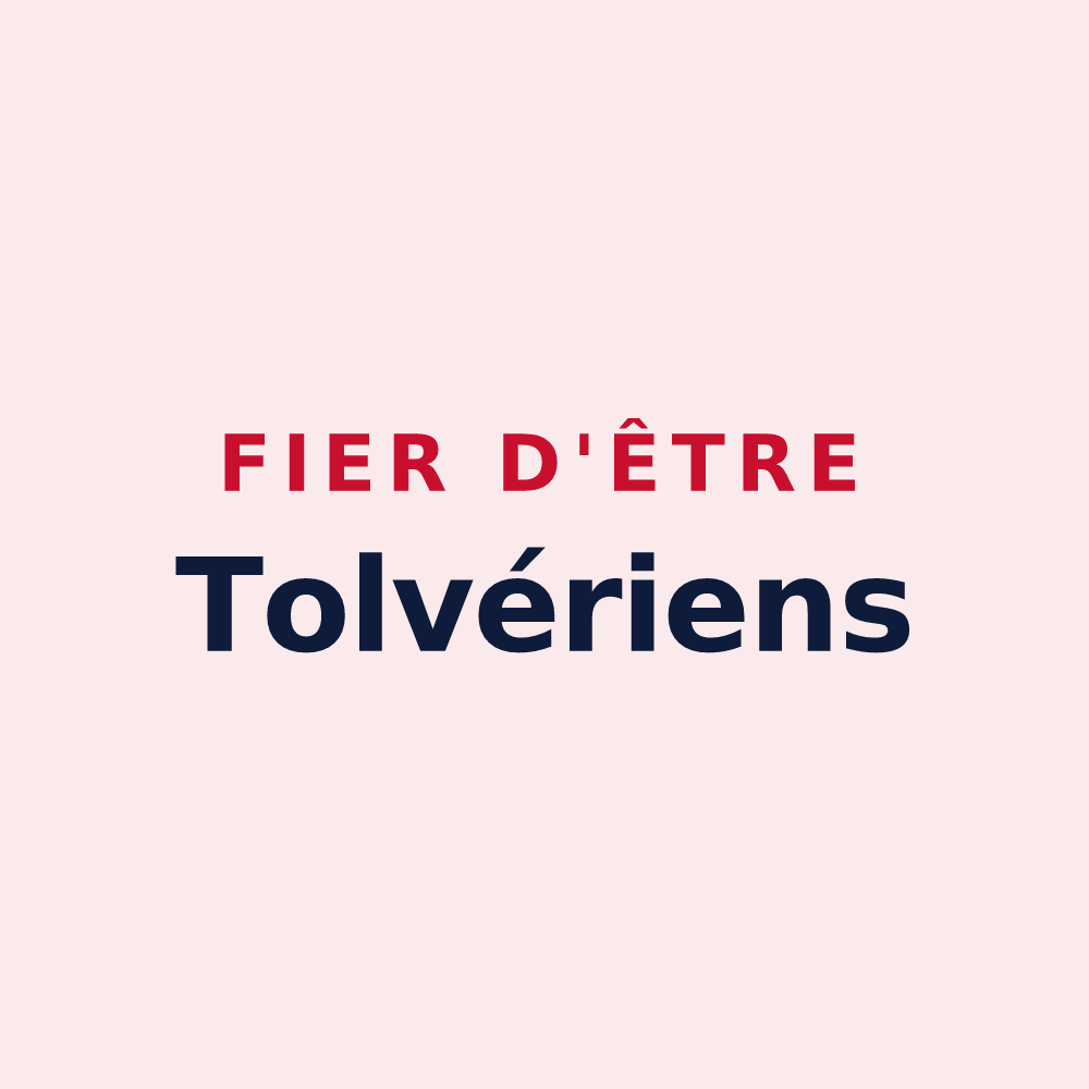 Magnet « Fier d'être Tolvériens » — design pour Touvre