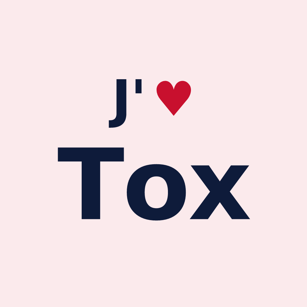 Magnet personnalisé Tox — design J'aime Tox