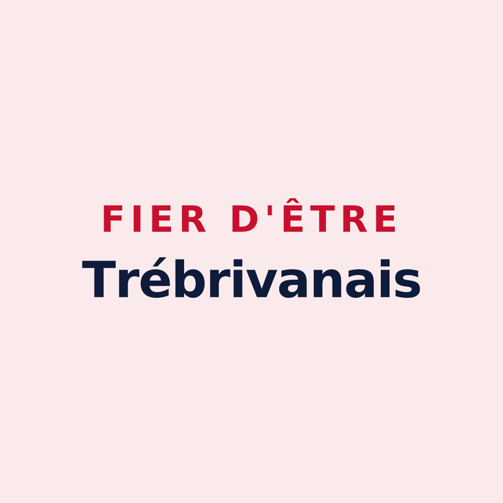 Magnet « Fier d'être Trébrivanais » — design pour Trébrivan