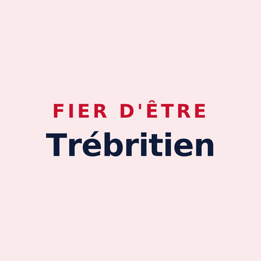 Magnet « Fier d'être Trébritien » — design pour Trébry