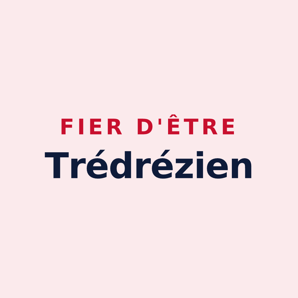 Magnet « Fier d'être Trédrézien » — design pour Trédrez-Locquémeau
