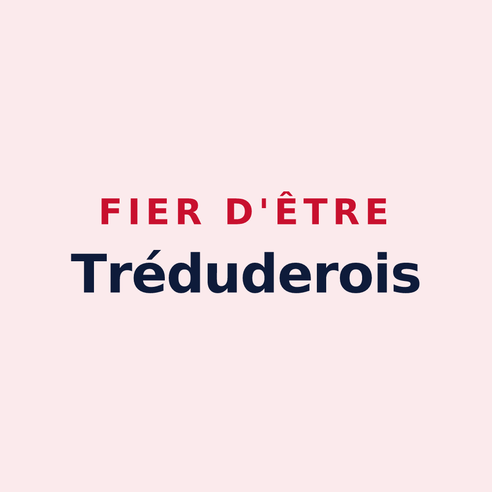 Magnet « Fier d'être Tréduderois » — design pour Tréduder