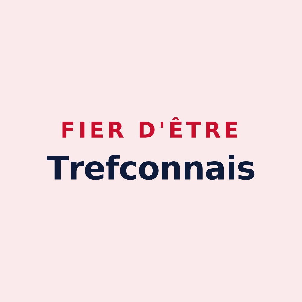Magnet « Fier d'être Trefconnais » — design pour Trefcon