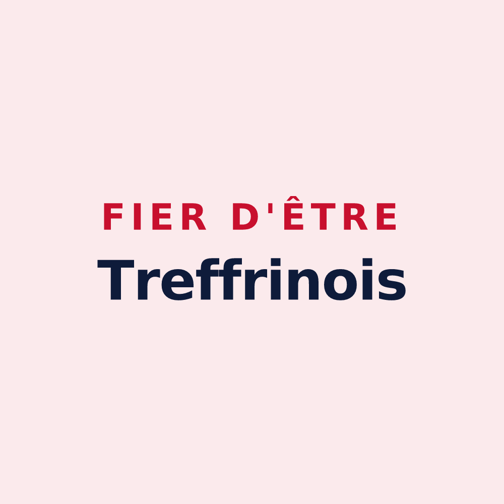 Magnet « Fier d'être Treffrinois » — design pour Treffrin