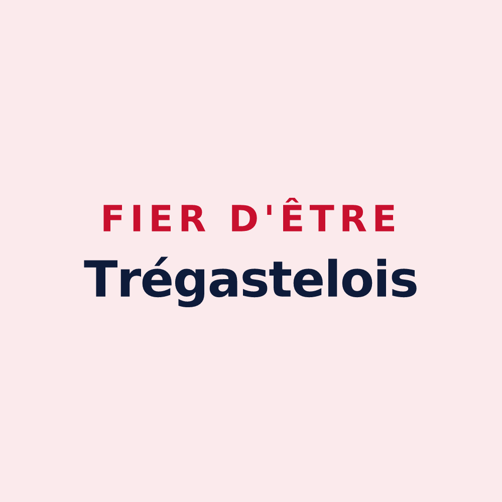 Magnet « Fier d'être Trégastelois » — design pour Trégastel